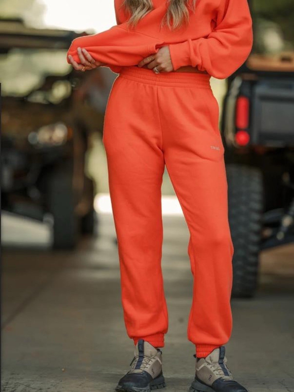 Tribe Kelley Orange Butter Jogger